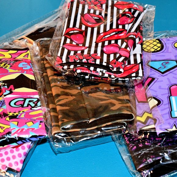 Hoodlum Fang Army Print Pole Shoe Covers NEW! - Picture 4 of 4